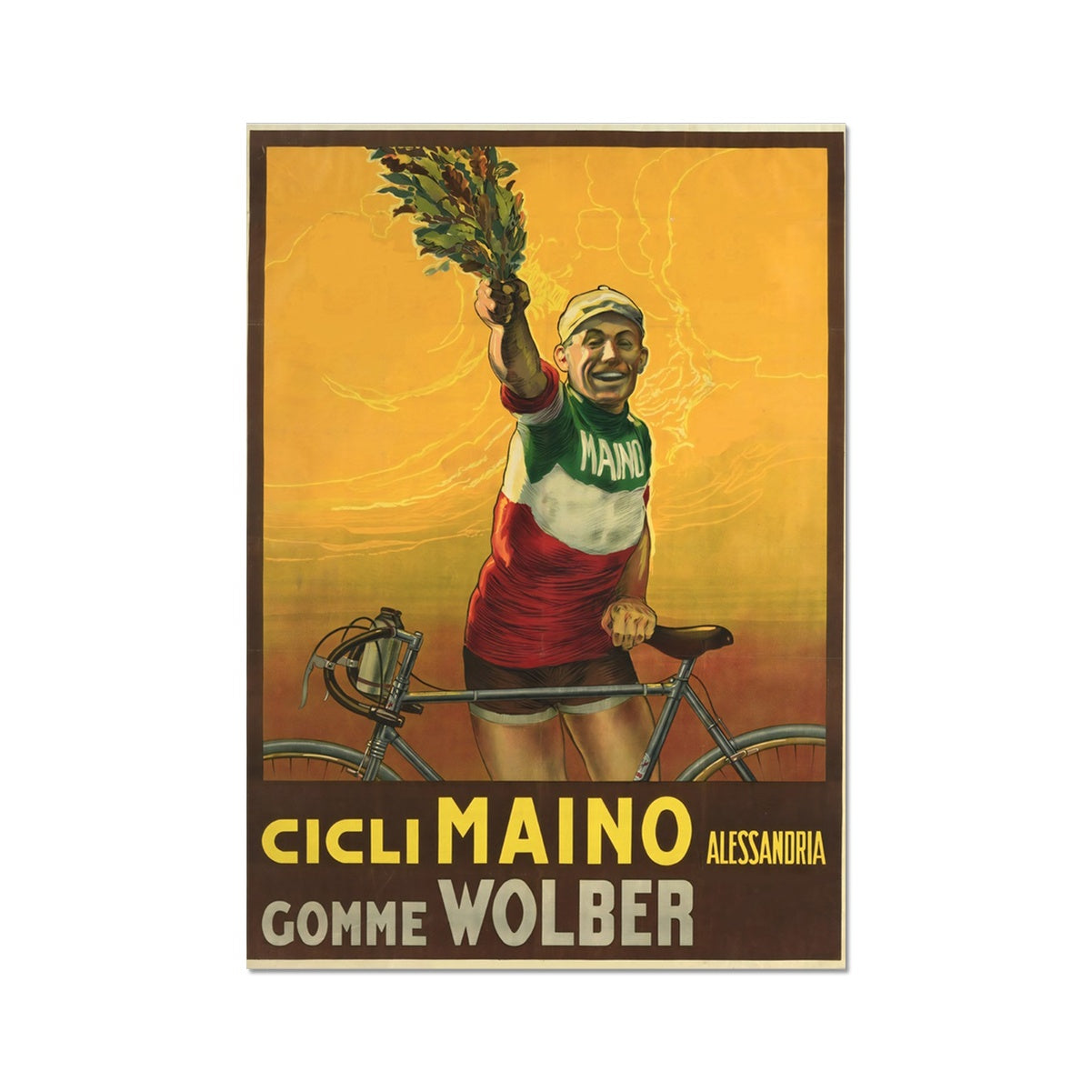 Cicli Maino Gomme Wolber, 1920