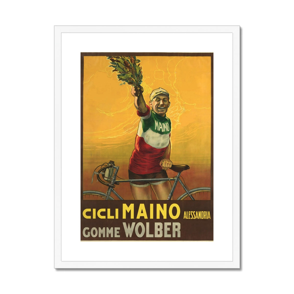 Cicli Maino Gomme Wolber, 1920