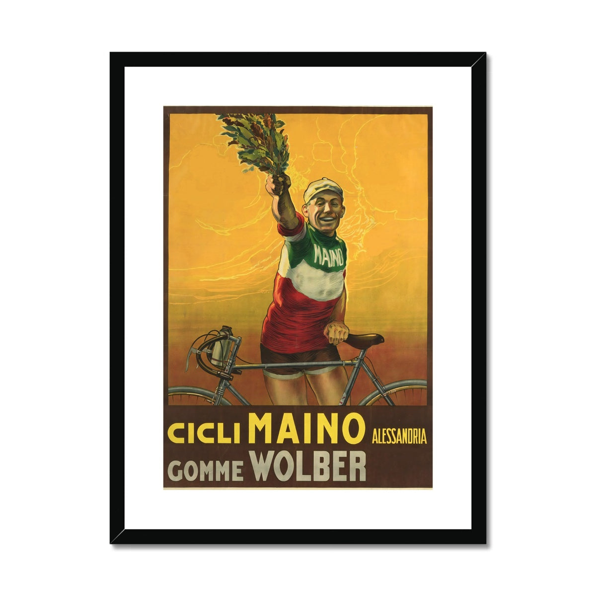 Cicli Maino Gomme Wolber, 1920