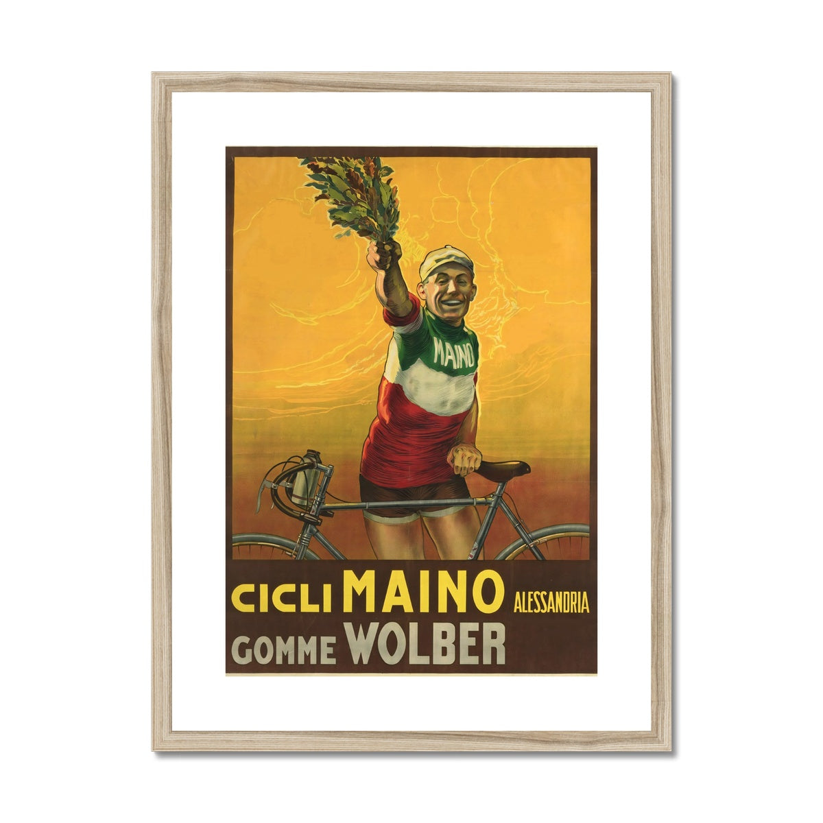 Cicli Maino Gomme Wolber, 1920