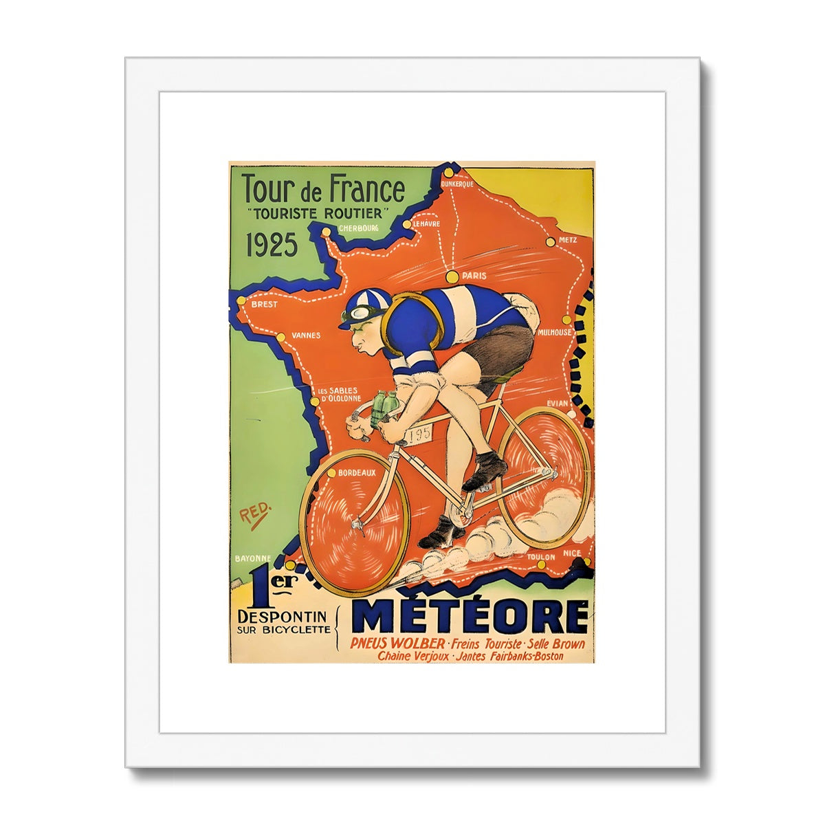 Meteore Cycles / 1925 Tour de France