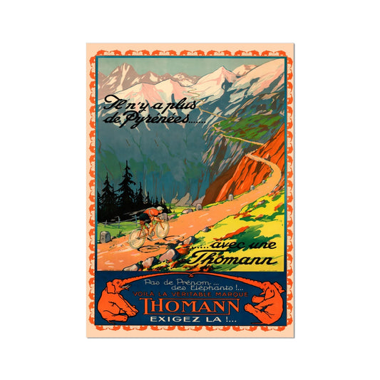 Thomann Cycles, 1925 Fine Art Print