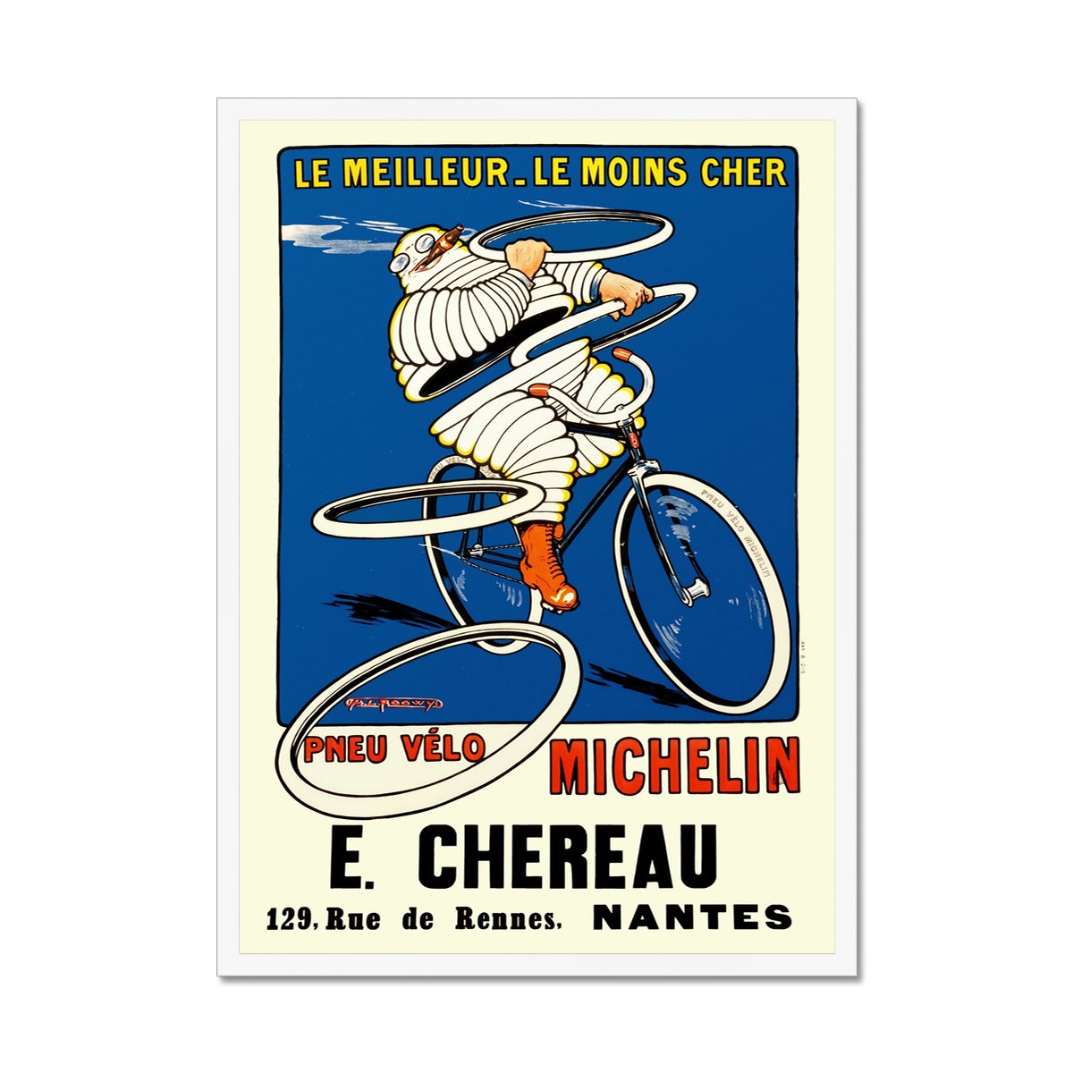 Michelin Pneu Velo, 1912